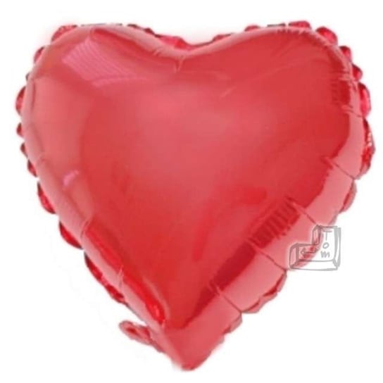 Balon foliowy, Serce, 18", czerwone Flexmetal