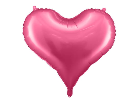 Balon Foliowy Serce, 75X64,5 Cm, Ciemny Różowy PartyDeco