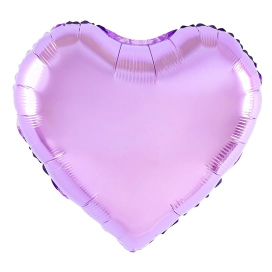 Balon foliowy serce jasno fioletowe 46cm PartyPal