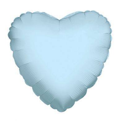 Balon Foliowy Serce Jasno niebieskie Baby Blue 46 cm Inny producent