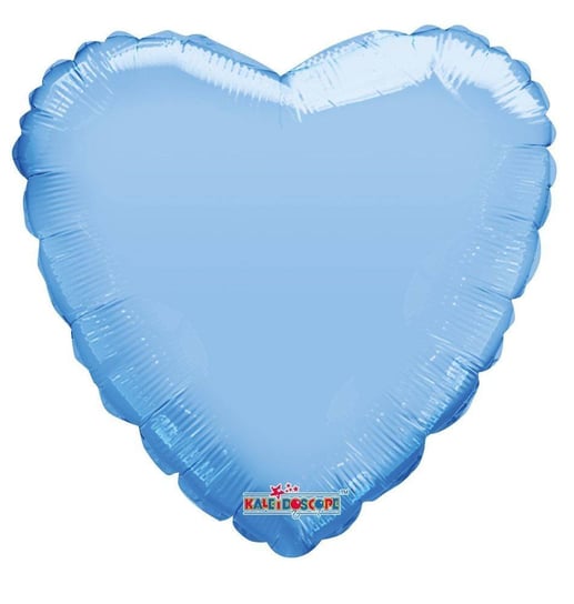 Balon Foliowy Serce, Pastelowy Niebieski, 46 cm Amscan