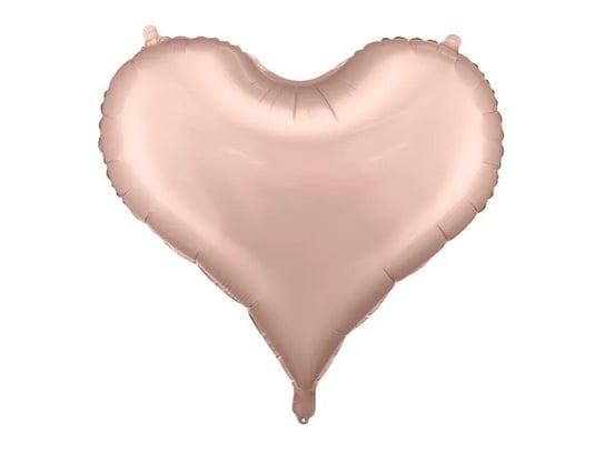 Balon foliowy serce różowozłote w kształcie serca na hel powietrze ozdoba dekoracja PartyDeco
