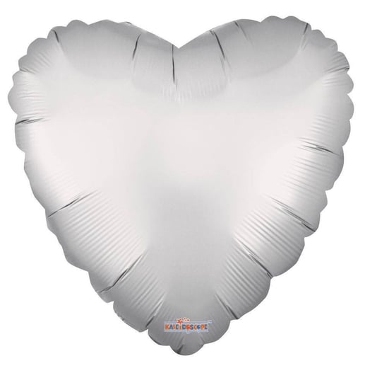 Balon Foliowy Serce, Srebrny Mat, 46 cm Inna marka