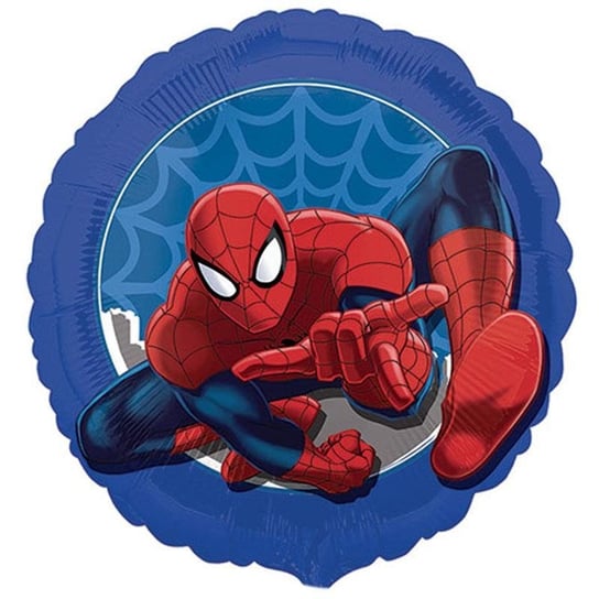 Balon Foliowy Spiderman - 46 cm Anagram okrągły AMSCAN