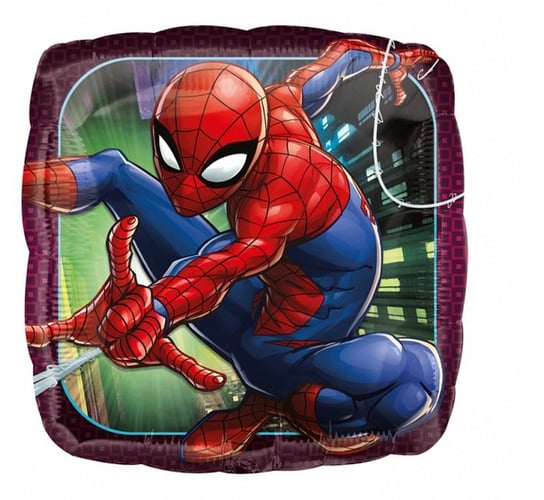 Balon foliowy, Spiderman Animated, 18" Amscan