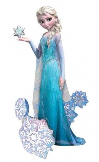 Balon foliowy stojący Kraina Lodu Elsa na urodziny AMSCAN