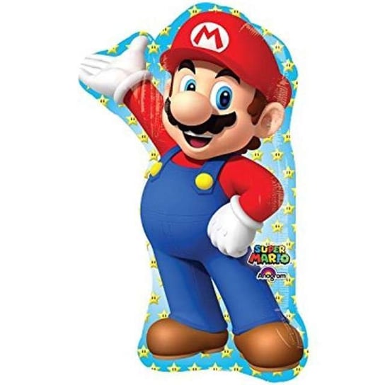 Balon foliowy, Super Mario, 33" Amscan