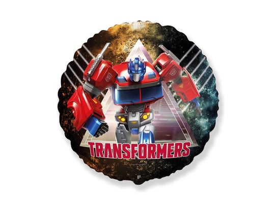 Balon foliowy Transformers Optimus Prime - 48 cm - 1 szt. Flexmetal Balloons