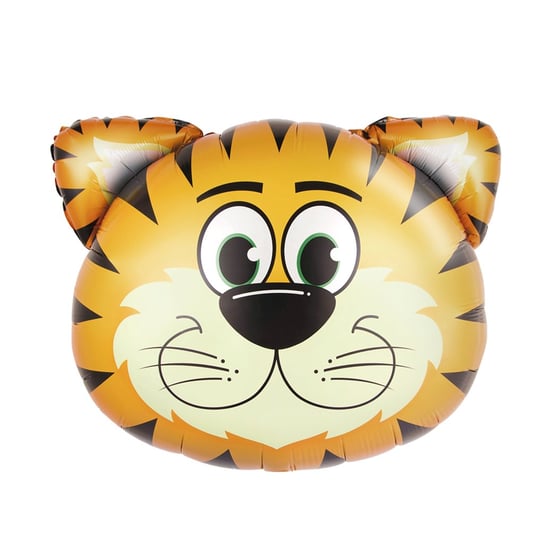 Balon foliowy Tygrys, 54cm x 57cm PartyPal