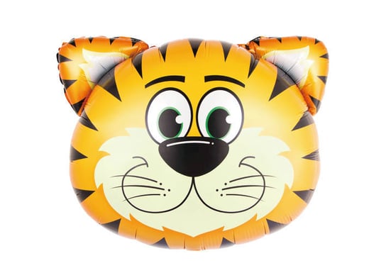 Balon foliowy Tygrys, 76x71 cm Inny producent