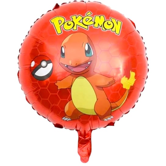 Balon Foliowy Urodzinowy Pokemon Go CHARMANDER 45cm Inna marka