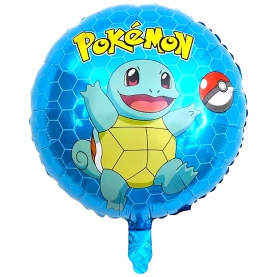 Balon Foliowy Urodzinowy Pokemon Go SQUIRTLE 45cm Inna marka