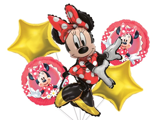 Balon foliowy z Myszką Minnie 5 el. Party spot