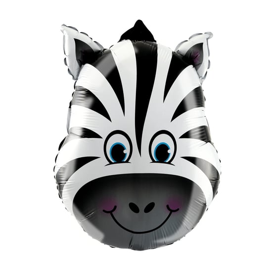 Balon foliowy zebra 44 cm x 64 cm PartyPal