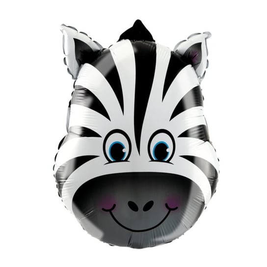 Balon Foliowy Zebra 44 X 64 Cm PartyPal
