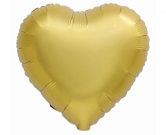 Balon Foliowy Złote Serce 37 Cm GoDan