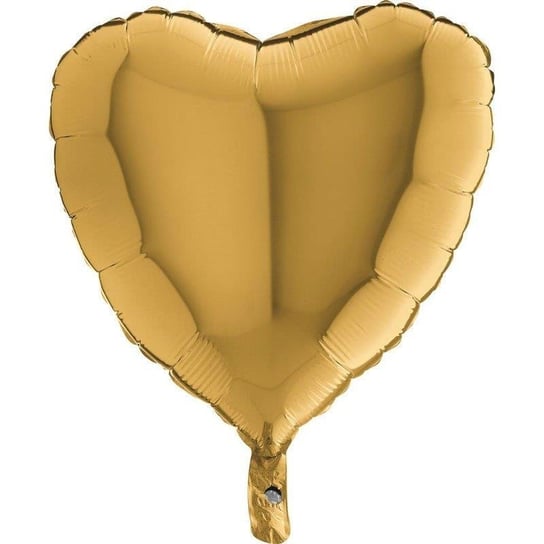 Balon Foliowy - Złote Serce 46 cm Grabo GRABO