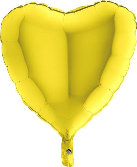Balon Foliowy - Żółte Serce 46 cm, Grabo GRABO
