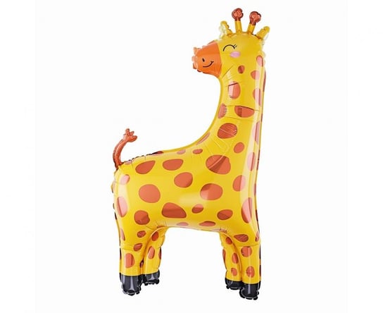 Balon Foliowy Żyrafa Zwierzęta Urodziny 46X87Cm somgo