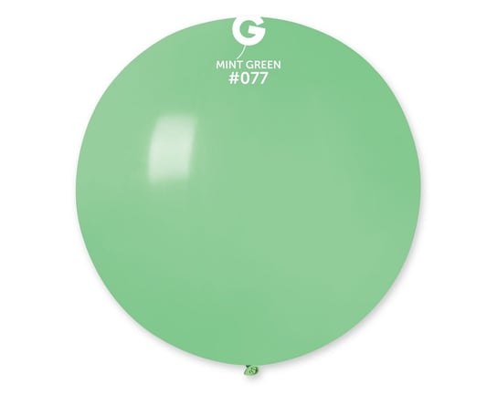 Balon G220, kula pastel, miętowy, 80 cm Gemar