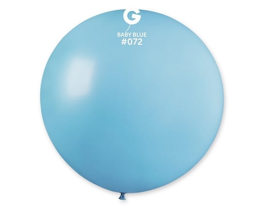 Balon G30, kula, pastel jasnoniebieski (macaron), 80 cm Gemar