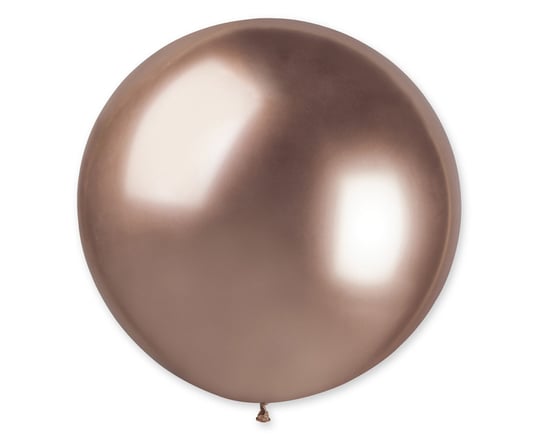 Balon GB30, kula shiny 0,80m - różowo-złota 96 Inna marka
