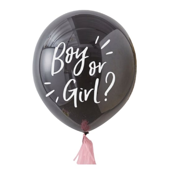 Balon Gigant Gender Reveal - Dziewczynka, 1m PartyPal
