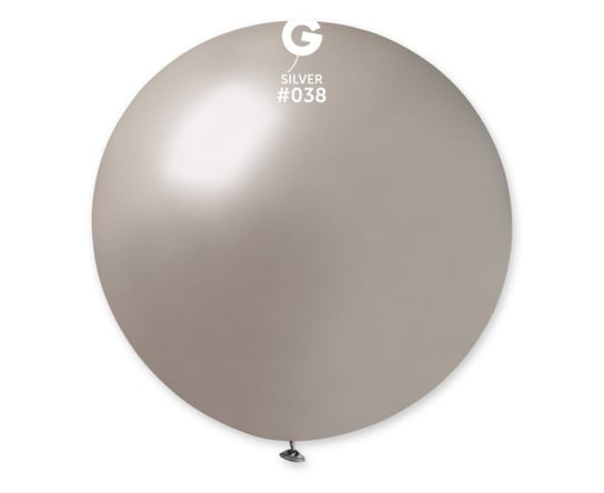 Balon Gm30, Kula Metal 0.80M - Srebrna 38 Gemar