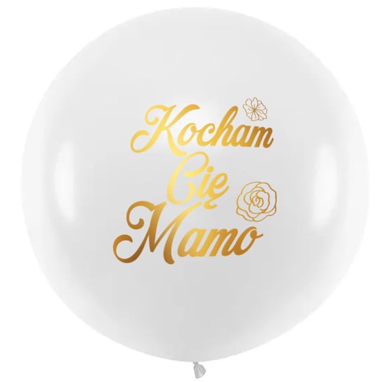 Balon "Kocham Cię Mamo" duży Dzień Matki 45 cm 1 szt. somgo