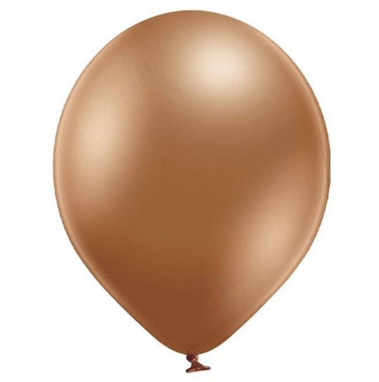 Balon lateksowe D5 Glossy Cooper miedziane 12cm, 100 szt. BELBAL