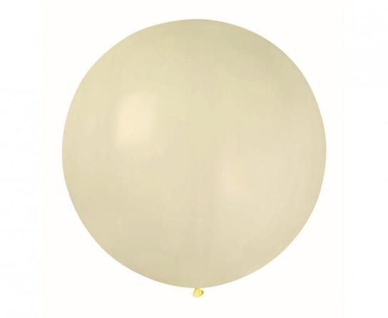 Balon Latekstowy Kremowy Pastel 80 Cm Gemar