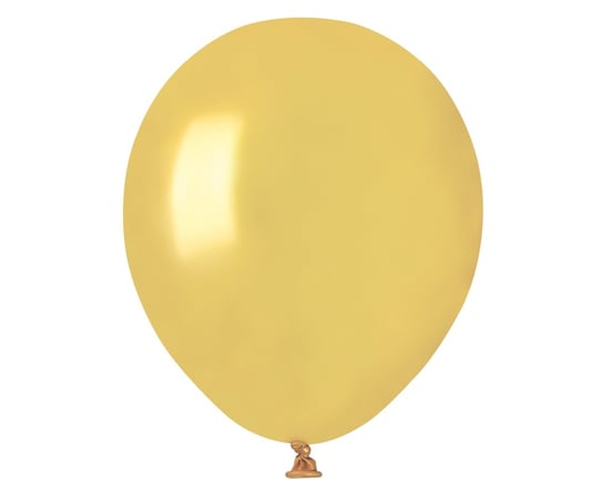 Balon metaliczny, złoty Dorato, 100 sztuk GoDan