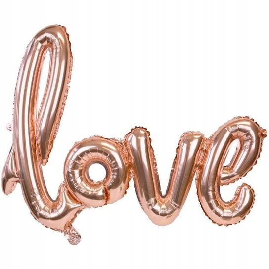 Balon Napis Love Rose Gold Wieczór Panieński Ślub Inna marka
