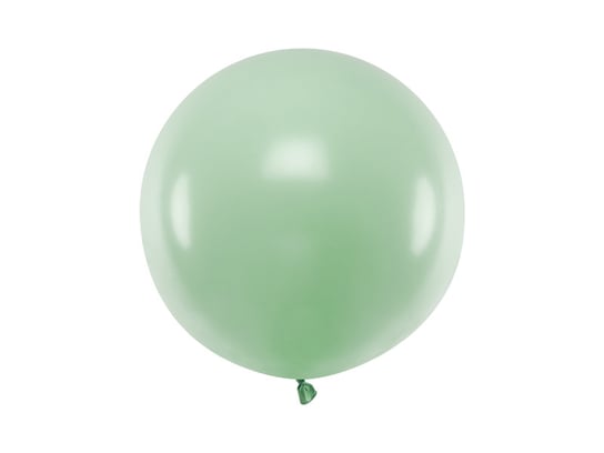 Balon okrągły, Pastel, Pistachio, 60 cm PartyDeco
