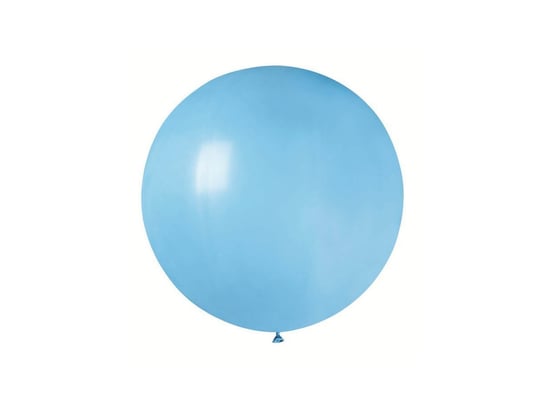 Balon olbrzym 85 cm średnicy - błękitny pastel - 1 szt. Gemar