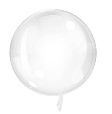 Balon przezroczysty pvc Bobo, 35 cm Arpex