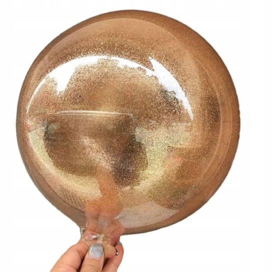 Balon Przeźroczysty Z Brokatem Kula Bobo 40Cm Midex