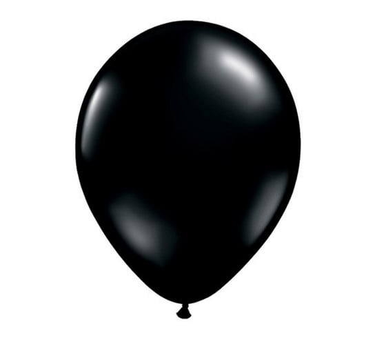 Balon Ql 11", Pastel Czarny / 100 Szt. Qualatex