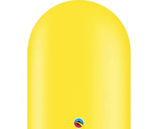 Balon QL modelina 646, pastel żółty / 50 szt. Qualatex