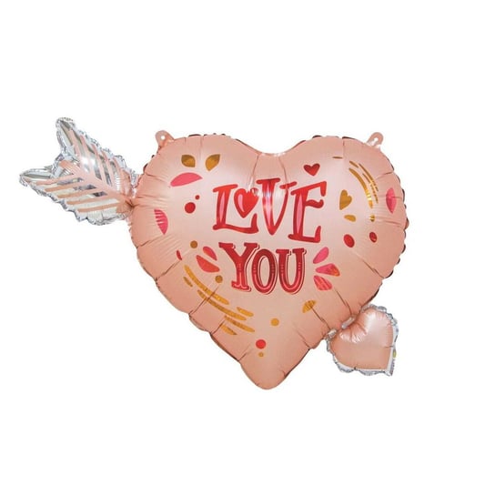 Balon Serce Love You Na Walentynki 69X54Cm Inna marka