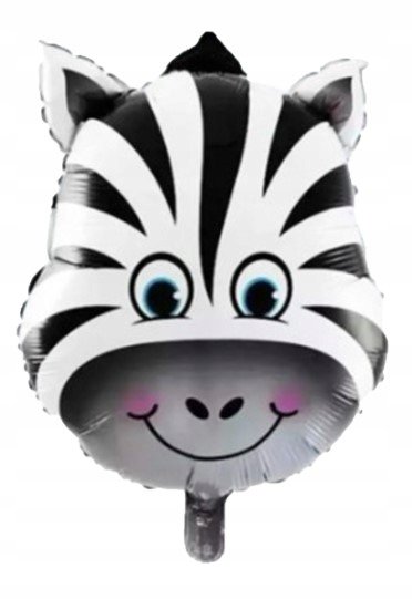 Balon Urodziny Roczek Zebra Wild One Przyjęcie Inna marka