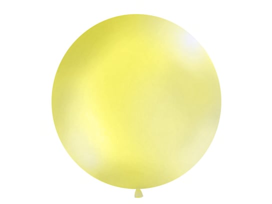 Balon, żółty, 1 m PartyDeco