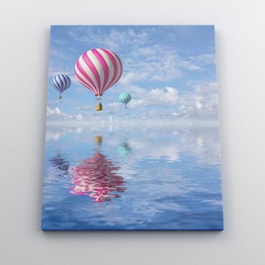 Balonowe trio - Malowanie po numerach 50x40 cm ArtOnly