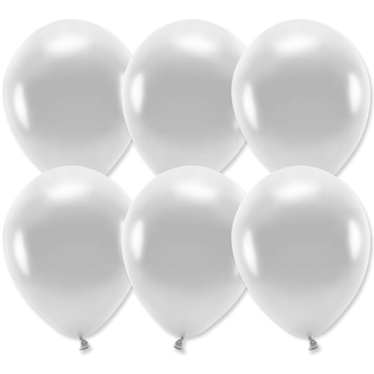 Balony 5" metaliczne, srebrne, silver grey 40 szt. somgo