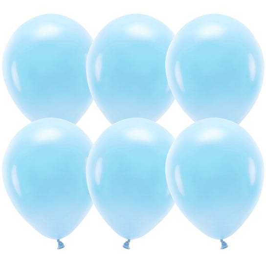 Balony 5" pastelowe, matowe, j. niebieski, sky blue 40 szt. somgo