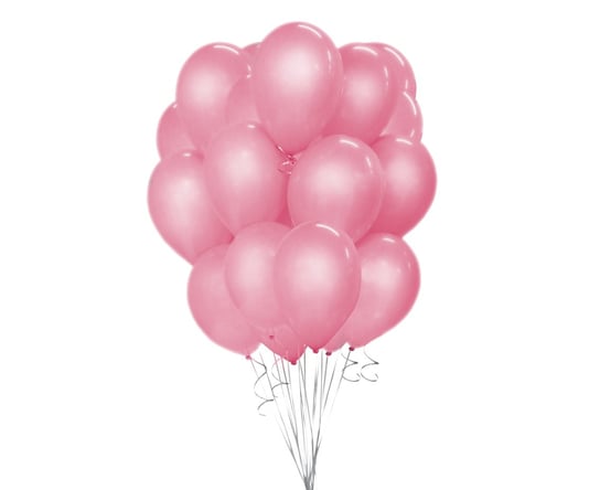Balony Beauty&Charm, metaliki różowe 12"/ 50 szt. Beauty & Charm