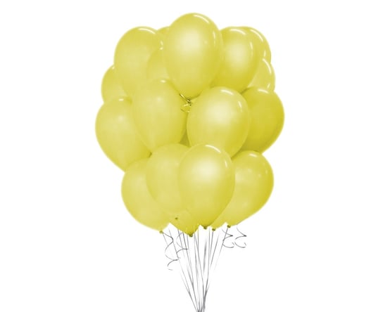Balony Beauty&Charm, pastel żółte 12"/ 50 szt. Beauty & Charm