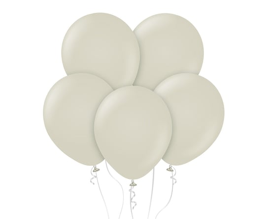Balony Beauty&Charm, Pastelowe Szaro-Beżowe 12"/ 50 Szt. GoDan