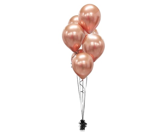 Balony Beauty&Charm, platynowe różowo-złote 12"/ 50 szt. Beauty & Charm