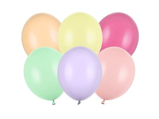 Balony Bel12 PASTEL mix kolorów jasny 10 sztuk BELBAL